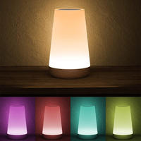 Lampe de chevet intelligente contrôlée par application, rechargeable par USB, pour chambre d'enfant