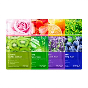 Maschera Viso Idratante e Levigante con Essenza Pura di Frutta, Confezione Multipla: Rosa, Camelia, Pesca - Cura Quotidiana della Pelle, Idratazione Ottimale - Product Image 4