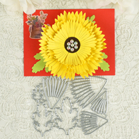 AAGU metallo taglio Die Scrapbook in rilievo Album carta d'invito decorazione in metallo fiore Scrapbook Craft taglio muore