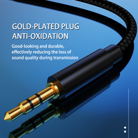 3,5mm Audiokabel Stecker auf Stecker Auto-Stereo AUX 3,5mm Kabel für Telefon MP3 MP4