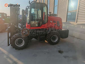 Chariot élévateur tout-terrain chinois OMT à direction arrière 4x4, <span class=keywords><strong>3</strong></span> tonnes, 5 tonnes, diesel, avec moteur EPA - Product Image 5