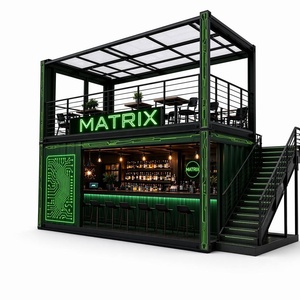Bar Container Futuristico da 20 Piedi, Bar Modulare High-Tech per Progetti Commerciali Pop-up e Locali Notturni - Product Image 3
