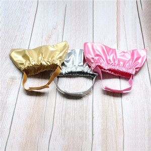 Chapeau de bain imperméable en tissu non tissé pour chats, avec protection pour les oreilles, plusieurs couleurs disponibles - Product Image 2