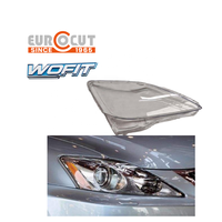 Wofitauto Remplacement direct, couvercle de lentille en verre PC transparent pour phare Toyota Lexus 2005-2012 IS300/IS250