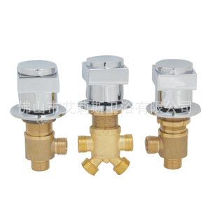 Robinet mitigeur de douche et bain Foshan Aisi, avec cartouche céramique 30 mm, à poser sur le rebord, eau chaude et froide - Product Image 4