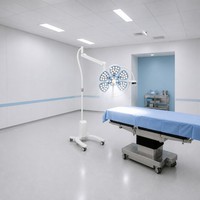 Lampe chirurgicale LED mobile, lampe chirurgicale portable, lampe chirurgicale vétérinaire, lampe d'opération pour clinique vétérinaire
