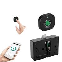 Serrures de meuble à empreinte digitale TTl, sans clé, en ABS, pour tiroirs et portes en bois