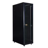 Armoire de serveur réseau au sol 19 pouces de haute qualité, multi-tailles 12U-42U, en stock, pour centre de données - Vente chaude