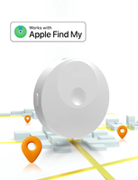 Traceur GPS intelligent certifié MFi pour clés, localisateur anti-perte étanche en plastique et métal, traceur pour animaux de compagnie