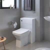 WC personnalisé, toilette occidentale, commode carrée, cuvette sans rebord, toilette à chasse d'eau, toilette murale, ensemble de toilettes