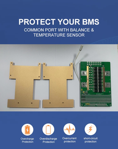 Sistema de Gestión de Baterías KLS BMS KLS-BMS-045 <span class=keywords><strong>64s</strong></span> 120A 12V LiFePO4 para Bicicleta Eléctrica, Corriente de Equilibrio de 2A, Aluminio Activo - Product Image 4