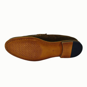 <span class=keywords><strong>Mocasines</strong></span> Clásicos Color Borgoña para <span class=keywords><strong>Hombre</strong></span>, Estilo Retro Caqui, Transpirables, de Piel Auténtica, Sin Cordones, Casuales, Vintage, de Moda - Product Image 5