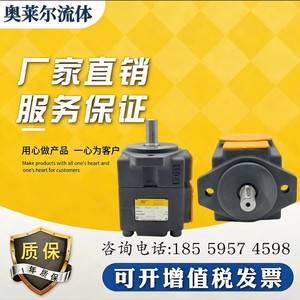 ปั๊มใบพัด Pv2r1 350 บาร์ 1 สเตจ ปั๊มน้ำมันไฮดรอลิก ขับเคลื่อนด้วยไฟฟ้า ตัวเรือนอะลูมิเนียมหล่อ - Product Image 3