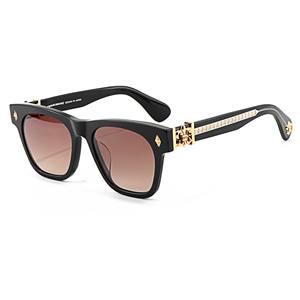 <span class=keywords><strong>Gafas</strong></span> de <span class=keywords><strong>sol</strong></span> transparentes con montura gruesa de imitación de caparazón de tortuga, de fábrica de Shenzhen, con lentes degradadas, para ciclismo y golf, para hombre y mujer, al por mayor. - Product Image 3