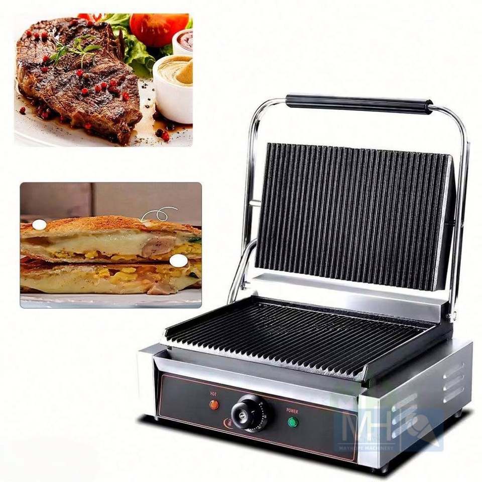 Commercial New Stainless Steel UFO Burger Shaper Hamburger Maker Heated ...