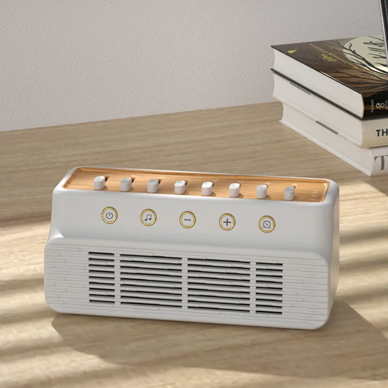 Usb Oplaadbare Rustgevende Natuurlijke Muziek Bluetooth Speaker Met Witte Ruis Machine Voor Slapen