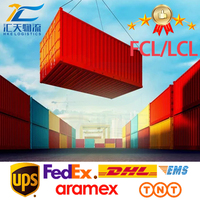 Coût d'expédition le moins cher, transport routier LCL, agent d'expédition express aérien et maritime, Chine vers les États-Unis, Belgique, Bangladesh, Canada, Europe