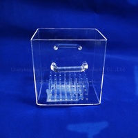 Récipients en verre de quartz haute température 1200°C pour laboratoire