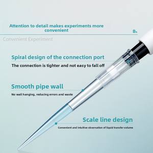 Puntas de Pipeta Desechables y Estériles de 1-2000ul <span class=keywords><strong>en</strong></span> Bolsa, Libres de Enzimas, con Filtro, para Laboratorio - Product Image 3