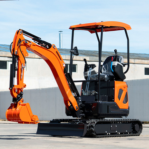 Mini-excavatrice compacte hydraulique de 1,8 tonne de haute qualité avec cabine fermée certifiée CE pour la vente en gros - Product Image 6