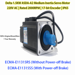 Moteur Delta triphasé 220V 100% neuf d'origine ECMA-E11315RS ECMA-E11315SS à couple élevé pour machines d'emballage - Product Image 4