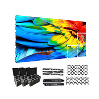 Écran LED de location extérieur P2.9 500*1000mm, panneaux vidéo ultra HD sans soudure, affiches numériques, graphiques, studios TV, usage professionnel