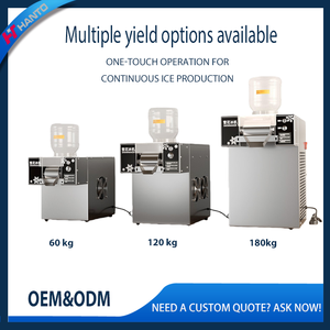 Hot Sale Commercial Shaved Machine Snowflake Ice Cream Flake <strong>Making</strong> Machine and <strong>Trolly</strong> - Product Image 4