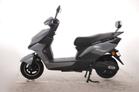 Moto électrique 1000W 72V/60V pour adulte, style Citycoco, autonomie 110 km, scooter rapide de course avec batterie au plomb-acide