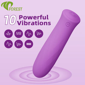 USB-Aufladbarer Mini Leistungsstarker Erwachsenen-Sexspielzeug Vibrierender Bullet-Stimulator für Weibliche Masturbation Klitoris-<span class=keywords><strong>Vibration</strong></span> Vibrator - Product Image 2