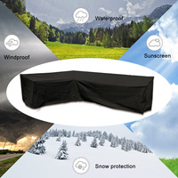 Housse de protection d'angle pour canapé MUSE, personnalisable avec logo, disponible en différentes tailles, en tissu Oxford 420D moderne imprimé, imperméable et anti-poussière, nettoyage à sec possible