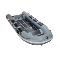 Bateau à rames en aluminium, tailles 3,3m-4,7m, matériau PVC Hypalon, bateau de sport gonflable, bateau de sauvetage, certifié CE, 8 places, en vente