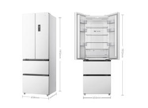 ตู้เย็น CN Mijia 400 ลิตร แบบฝรั่งเศส รุ่น BCD-400WFMBI ประหยัดพลังงานระดับ 1 ระบบกระจายความร้อนด้านล่าง ตู้เย็นอัจฉริยะ - Product Image 2