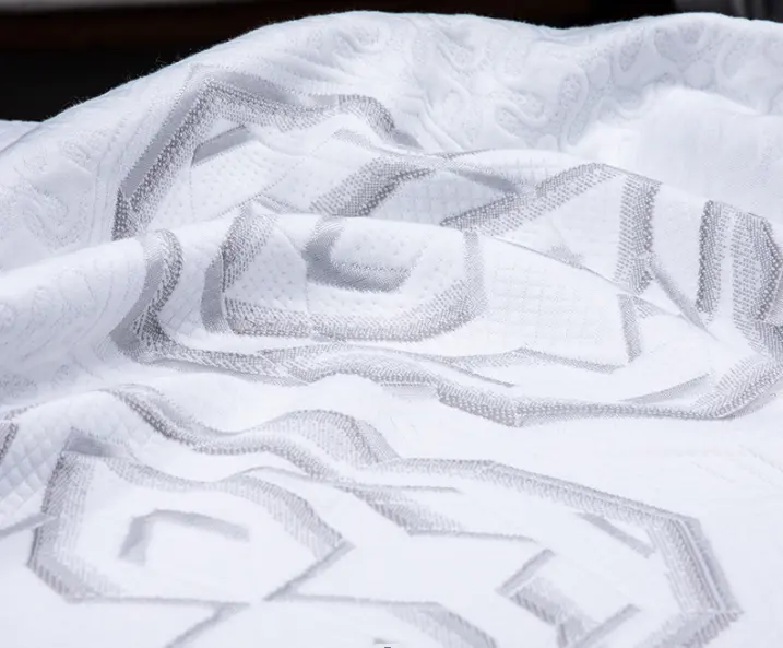 OEKO-TEX tissu de matelas de polyester du certificat 420gsm avec la livraison rapide de prix bas de haute qualité