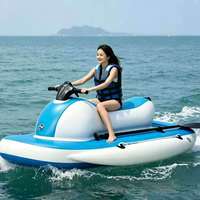 Moto Acuática Inflable Eléctrica de 500W Hecha a Medida, con Motor Flotante, Certificación CE, para Deportes Acuáticos en Mar y Lago