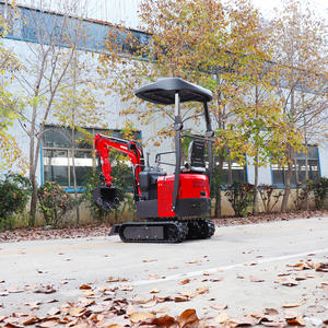 Excavatrice sur chenilles Somate avec moteur Koop, capacité de la benne de 0,02 m³, poids de la machine de 860 kg, puissance de creusement élevée pour une utilisation en construction - Product Image 6