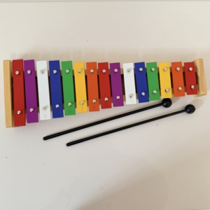 <span class=keywords><strong>Xilófono</strong></span> Colorido de Quince Tonos de Alta Calidad, Instrumento de Percusión Orff para la Educación Temprana de Niños, Material Didáctico - Product Image 4