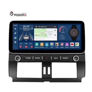 Radio para Auto Podofo de 12.3'' con Android, 8 Núcleos, 4+64G/2+32G, CarPlay/Android Auto Inalámbrico, GPS/WIFI/RDS/DSP/IPS para Toyota <span class=keywords><strong>Prado</strong></span> 2014-2017 - Product Image 1