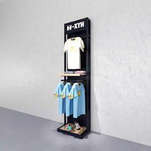 Fabbrica Outlet in metallo appendiabiti da pavimento abbigliamento sportivo da ballo scarpe da esposizione stand per negozio sportivo - Product Image 4