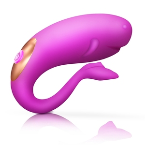 Kleine Walvis Draadloze Sex Vibrator Meisjes Vast Op Sex Afstandsbediening G-Spot Stimuleren Waterdichte Masturbator Voor Vrouwen - Product Image 2