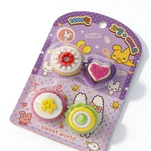 Borradores de Personajes de Comida con Descuento, Favoritos de los Niños, Borradores de Lápiz Baratos al por Mayor, Regalo Promocional para el Regreso a Clases - Product Image 6