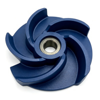 Pièces de rechange pour pompe à eau en fonte ductile, équilibrées dynamiquement, avec turbine moulée de haute précision selon les dessins