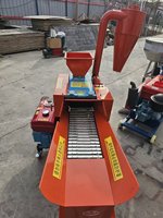 8HP Dizel Motorlu Saman Kırıcı Ot Kesme Makinesi 4000kg/sa Ot Silaj Doğrayıcı Sığır Koyun Domuz Yem İşleme HJ-ZC003
