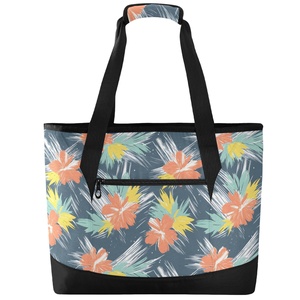 Sac isotherme personnalisé pour femme, sac de pique-nique écologique, sac de courses à bandoulière pour camping familial, sac isotherme personnalisé pour le shopping - Product Image 3