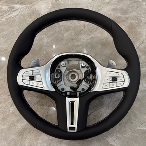Volante de Cuero Personalizado para <span class=keywords><strong>BMW</strong></span> F80 435i G82 F36 F22 M5 X1 G11 530i G01 X3 - Product Image 2