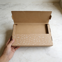 Caja de Embalaje Reutilizable y Ecológica para Carpetas de Oficina, Resistente, con Logotipo Personalizado, Forma Oblonga, Forro de Cartón, Cartón Corrugado Grueso