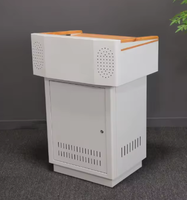 Pupitre multimédia intelligent au design moderne, pupitre réglable en hauteur, pupitre électrique, pupitre scolaire neuf pour salle de classe