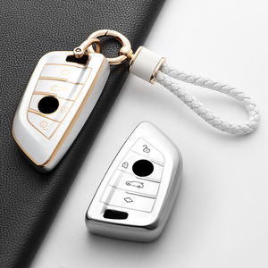 Nueva funda de llavero estilo TPU para <span class=keywords><strong>BMW</strong></span> X1 X3 X4 X5 X6 F15 F16 G30 3 5 <span class=keywords><strong>7</strong></span> Series G11 F48 accesorios llavero - Product Image 4