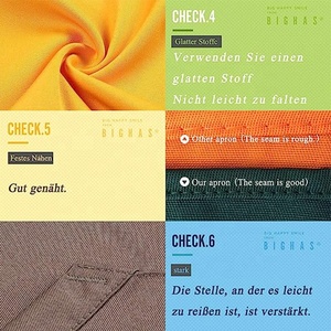 Tùy Chỉnh Trống Thêu In Polyester Nấu Ăn Biểu Tượng Tùy Chỉnh Đầu Bếp Nhà Bếp Làm Việc Bib Tạp Dề Với Túi - Product Image 4