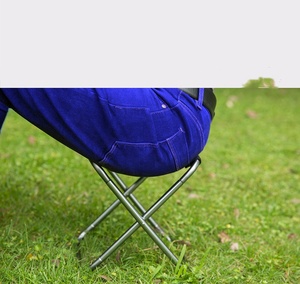 Outdoor Aluminium Portable <b>Folding</b> Picnic Camping <b>Stool</b> MIni Storage Fishing Chair Ultralight Furniture - Product Image 5