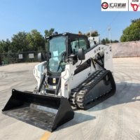 Chargeuse compacte sur chenilles de 1,5 tonne, moteur Euro5 et EPA4, pour travaux de construction et agricoles, fournie directement par l'usine.
